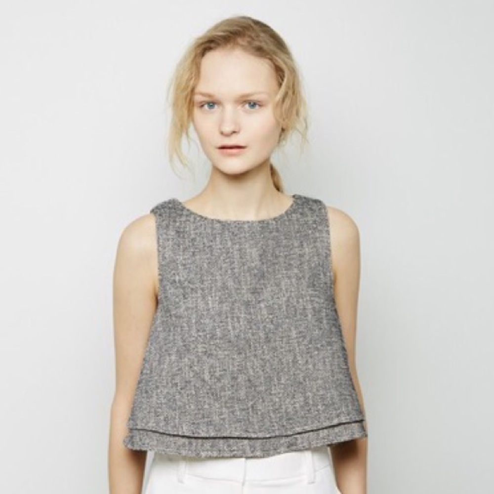 Apiece Apart Agnes Tweed Top
